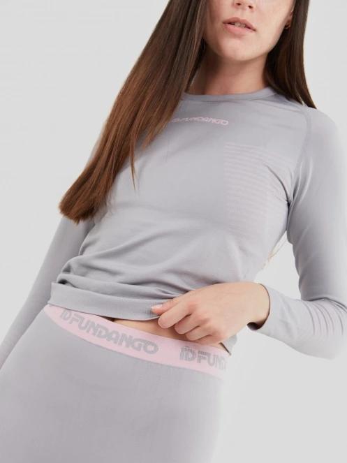 Fundango Seamless Baselayer Set női aláöltöző szett szürke színben 9