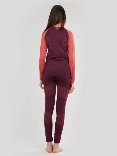 Fundango Seamless Baselayer Set női aláöltöző szett magenta színben 3