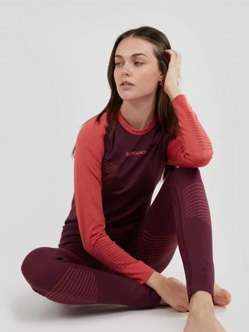 Fundango Seamless Baselayer Set női aláöltöző szett magenta színben 4