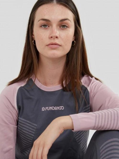 Fundango Seamless Baselayer Set női aláöltöző szett szürke színben 6
