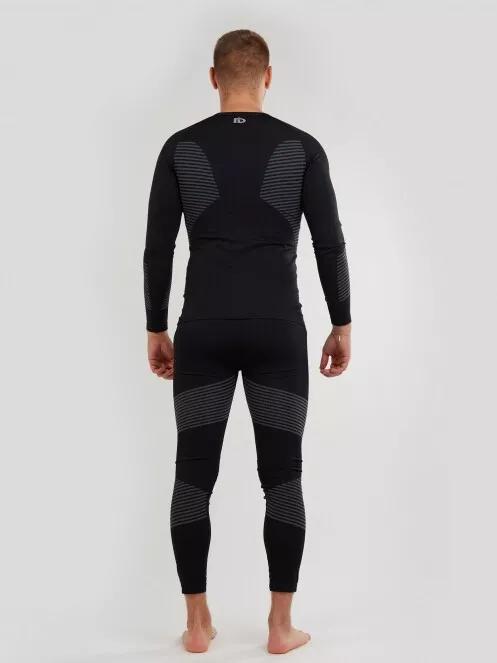 Fundango Seamless Baselayer Set férfi aláöltöző szett fekete színben 3