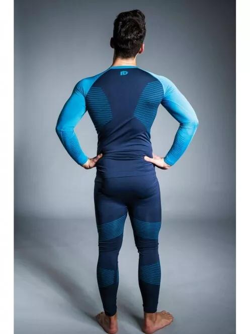 Fundango SEAMLESS  Baselayer Set férfi aláöltöző szett sötétkék színben 4