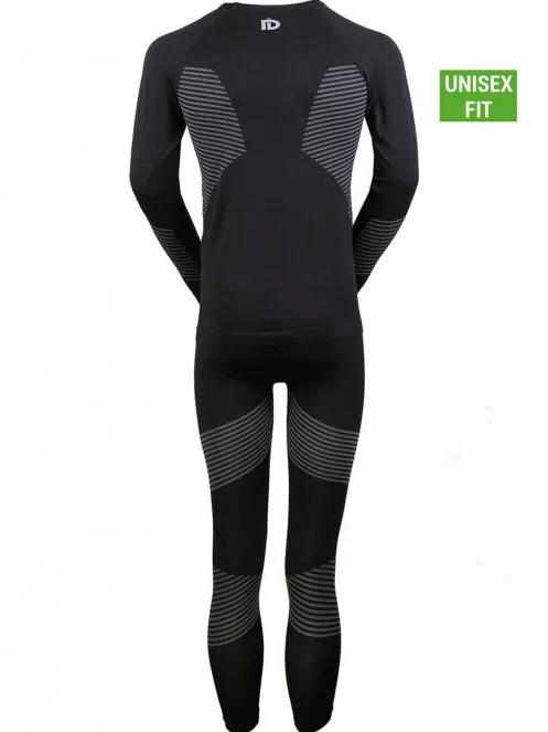 Fundango SEAMLESS  Baselayer Set férfi aláöltöző szett fekete színben 7