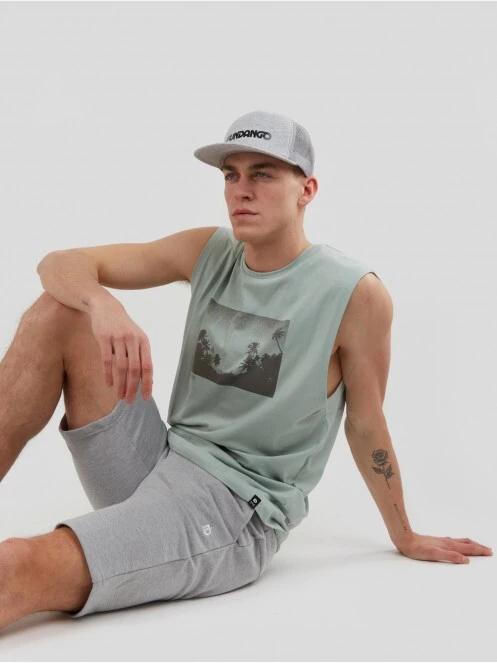 Fundango Glader Tank-T férfi atléta zöld színben 6