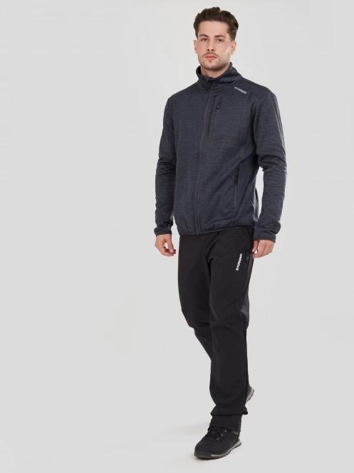Fundango Akira Softshell Pants férfi túranadrág fekete színben 4