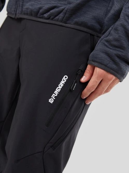 Fundango Akira Softshell Pants férfi túranadrág fekete színben 6