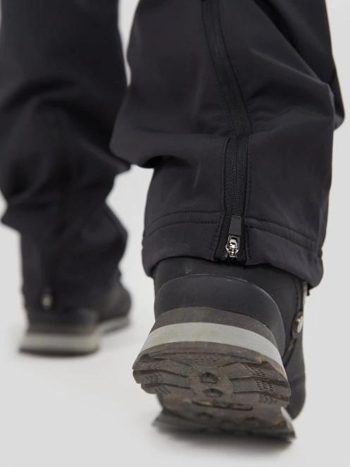Fundango Akira Softshell Pants férfi túranadrág fekete színben 7