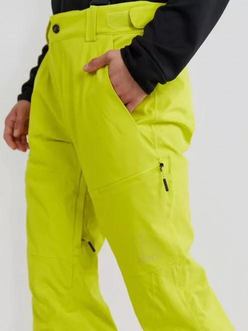 Fundango Teak Pants férfi sínadrág sárga színben 5
