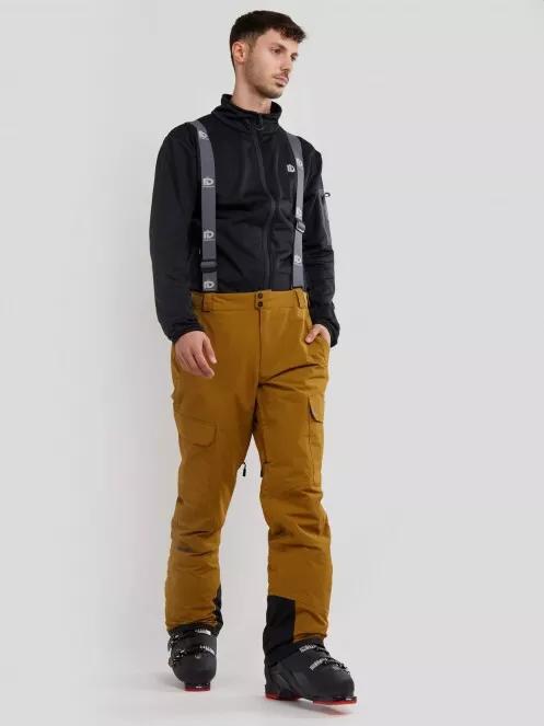 Fundango Sierra Colourblock Pants férfi sínadrág barna színben 4