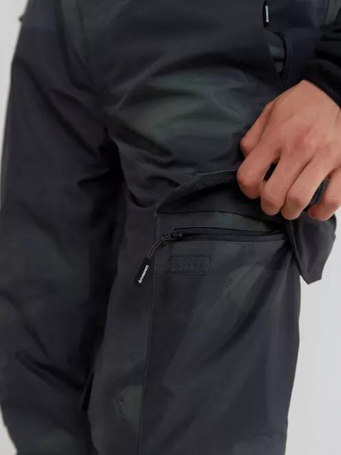 Fundango Sierra Colourblock Pants férfi sínadrág fekete színben 6
