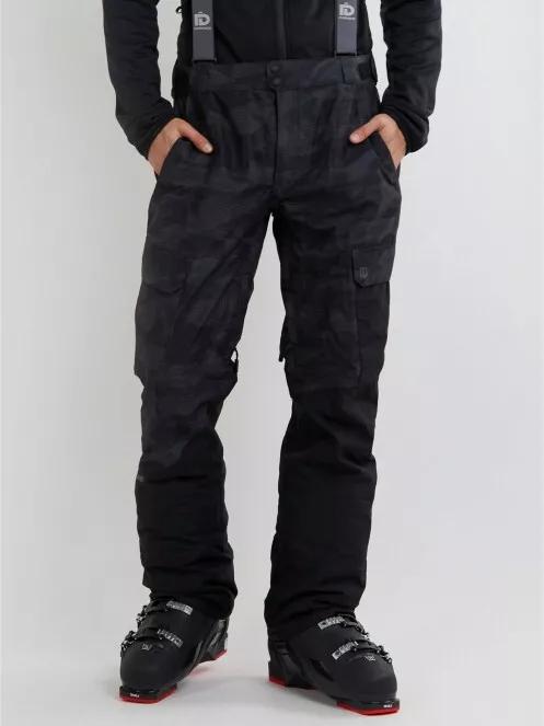 Fundango Sierra Colourblock Pants férfi sínadrág fekete színben 2