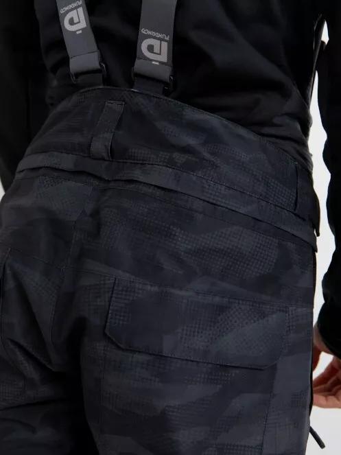 Fundango Sierra Colourblock Pants férfi sínadrág fekete színben 6