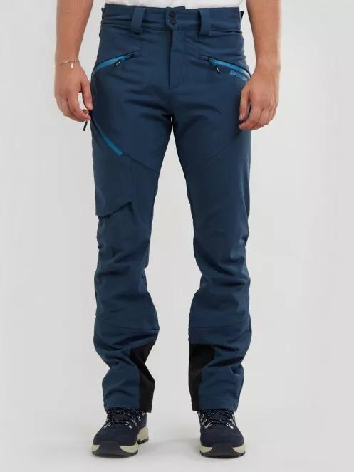 Fundango Rob Softshell Pant férfi túranadrág kék színben 2