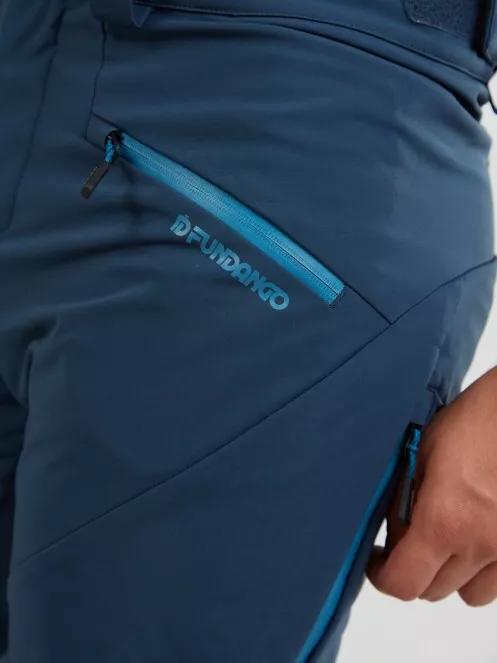Fundango Rob Softshell Pant férfi túranadrág kék színben 5