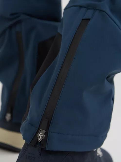 Fundango Rob Softshell Pant férfi túranadrág kék színben 7