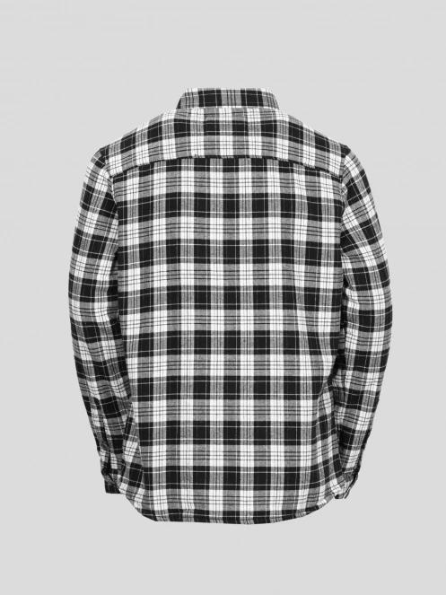 Fundango Roddy Lined Shirt férfi ingkabát fekete színben 10