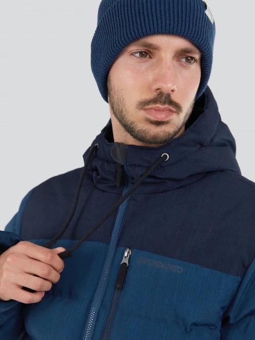 Fundango Passat Padded Jacket férfi steppelt átmeneti kabát kék színben 6