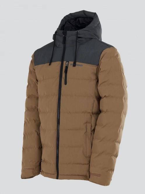 Fundango Passat Padded Jacket férfi steppelt átmeneti kabát barna színben 8