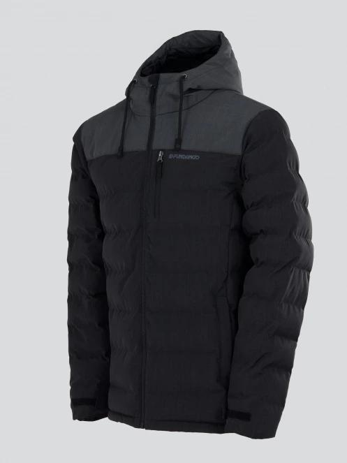 Fundango Passat Padded Jacket férfi steppelt átmeneti kabát fekete színben 9