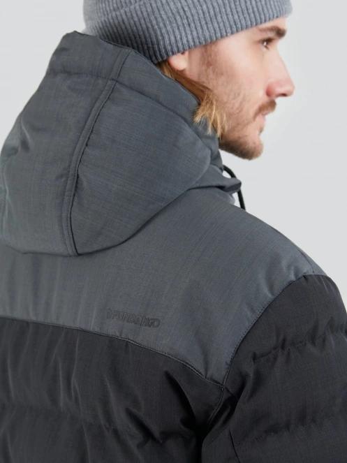 Fundango Passat Padded Jacket férfi steppelt átmeneti kabát fekete színben 6