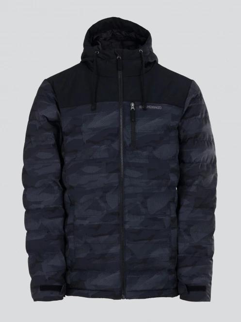Fundango Passat Padded Jacket férfi steppelt átmeneti kabát szürke színben 8