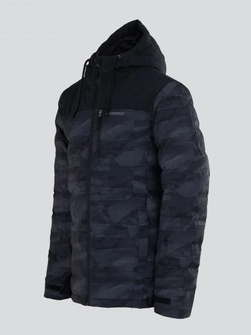 Fundango Passat Padded Jacket férfi steppelt átmeneti kabát szürke színben 9