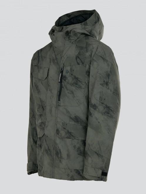 Fundango Perill Parka Jacket férfi télikabát oliva színben 9