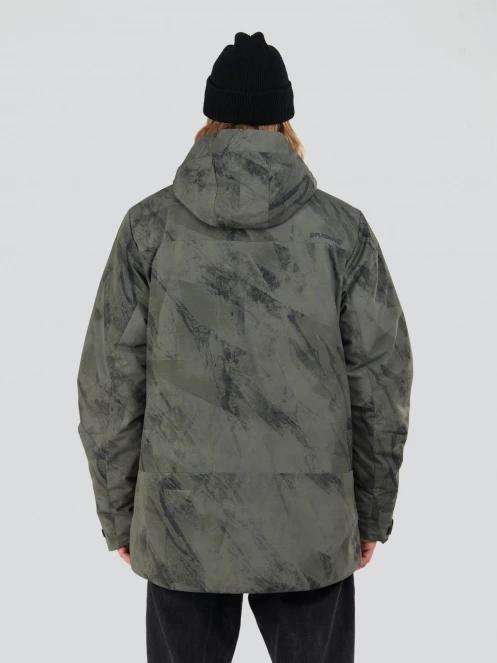 Fundango Perill Parka Jacket férfi télikabát oliva színben 3