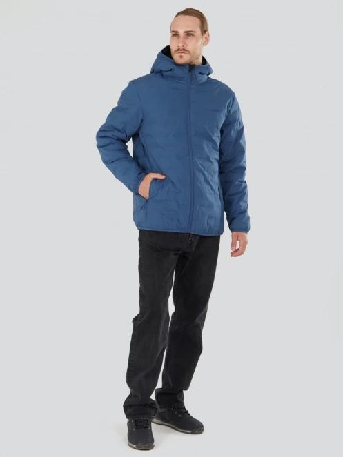 Fundango Smoke Hooded Jacket férfi túrakabát kék színben 4