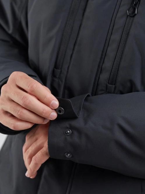 Fundango Spirit Parka Jacket férfi télikabát fekete színben 7