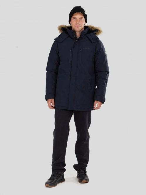 Fundango Spirit Parka Jacket férfi télikabát sötétkék színben 4