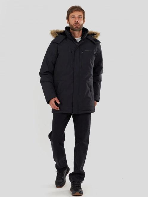 Fundango Spirit Parka Jacket férfi télikabát fekete színben 5