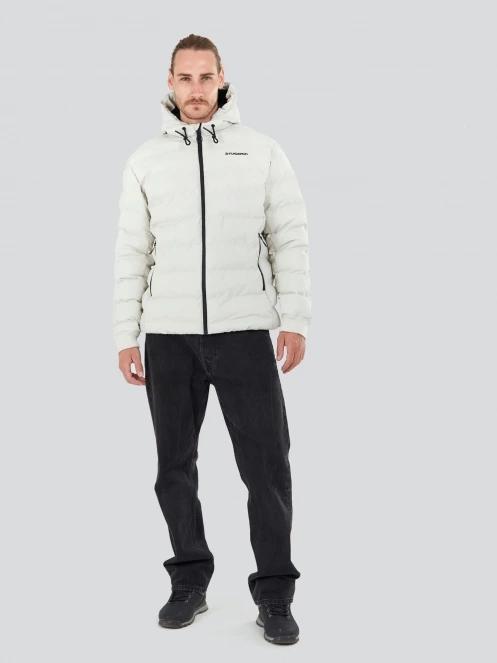 Fundango Patriot Padded Jacket férfi steppelt átmeneti kabát homok színben 4