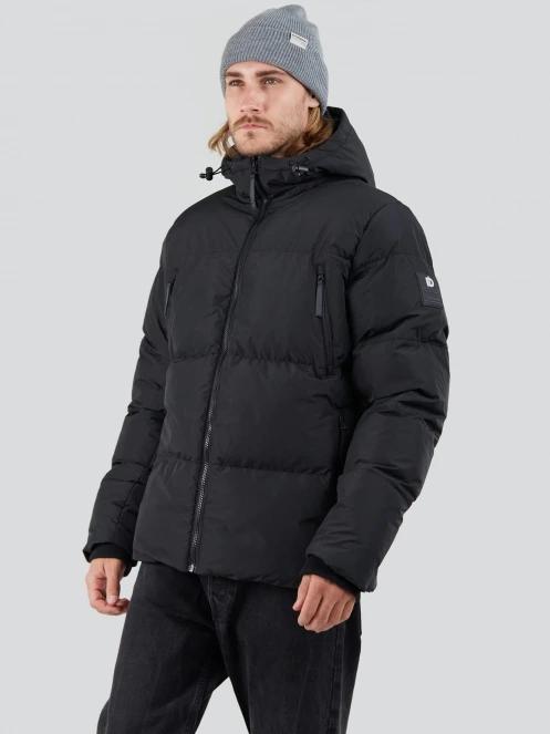 Fundango Ewan Puffer Jacket férfi átmeneti kabát fekete színben 2