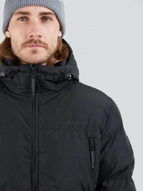 Fundango Ewan Puffer Jacket férfi átmeneti kabát fekete színben 5