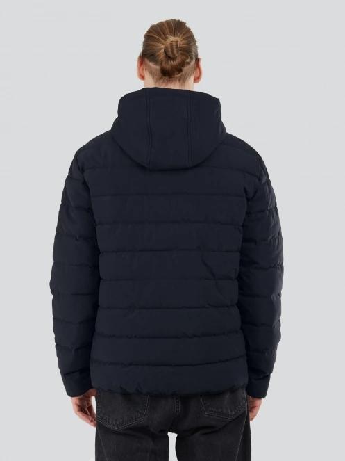 Fundango Hubble Padded Jacket férfi steppelt átmeneti kabát sötétkék színben 3