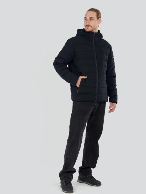 Fundango Hubble Padded Jacket férfi steppelt átmeneti kabát sötétkék színben 4