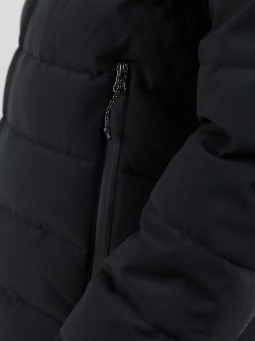 Fundango Hubble Padded Jacket férfi steppelt átmeneti kabát fekete színben 8