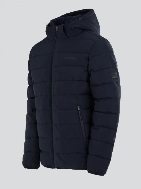 Fundango Hubble Padded Jacket férfi steppelt átmeneti kabát sötétkék színben 11