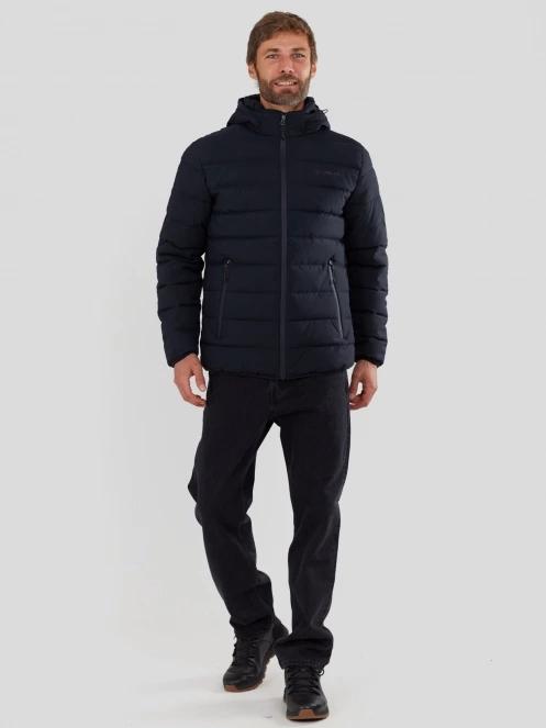 Fundango Hubble Padded Jacket férfi steppelt átmeneti kabát sötétkék színben 4