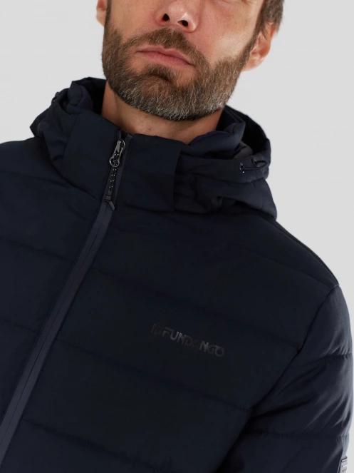 Fundango Hubble Padded Jacket férfi steppelt átmeneti kabát sötétkék színben 7