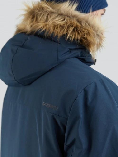 Fundango Venture Parka Jacket férfi télikabát sötétkék színben 8