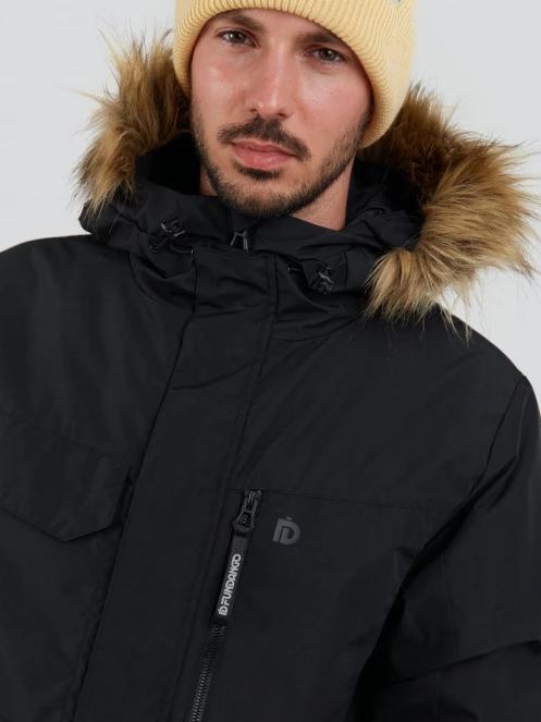 Fundango Venture Parka Jacket férfi télikabát fekete színben 5