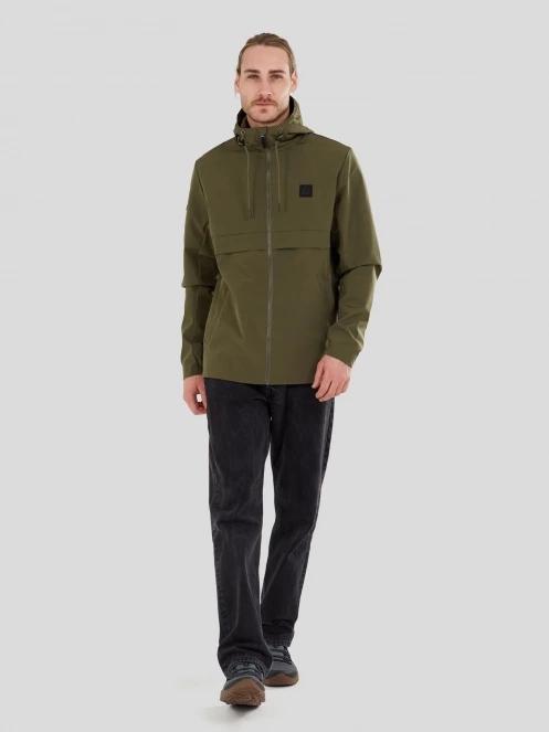Fundango Clayton Casual Jacket férfi átmeneti kabát zöld színben 4