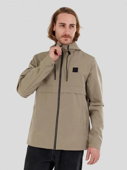 Fundango Clayton Casual Jacket férfi átmeneti kabát homok színben 5