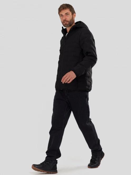 Fundango Smoke Eco Hooded Jacket férfi túrakabát fekete színben 5