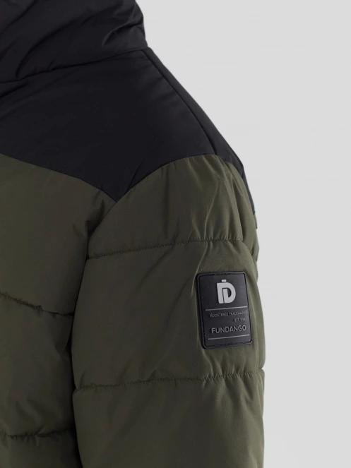 Fundango Winton Jacket férfi átmeneti kabát oliva színben 7