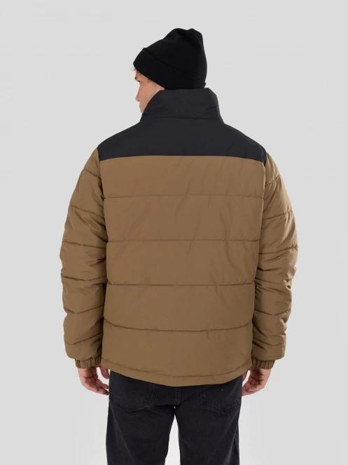 Fundango Winton Jacket férfi átmeneti kabát barna színben 3