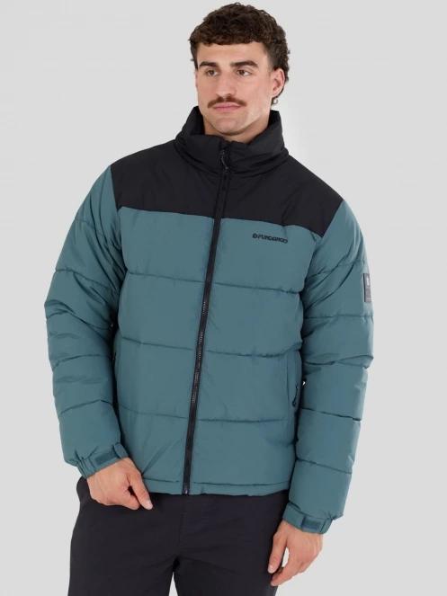 Fundango Winton Jacket férfi átmeneti kabát zöld színben 2