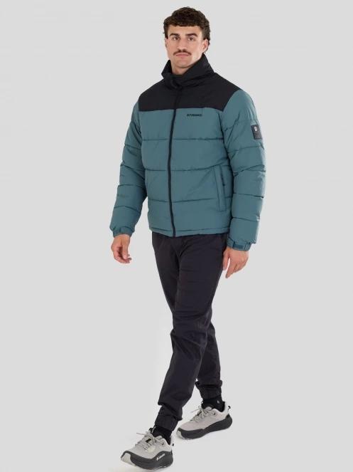 Fundango Winton Jacket férfi átmeneti kabát zöld színben 4